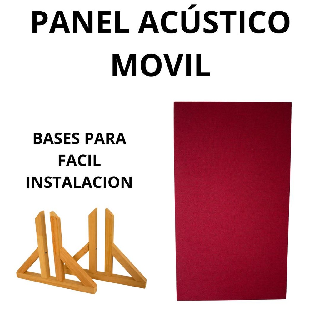 Panel Acústico Movil T1 De 170x60 cm