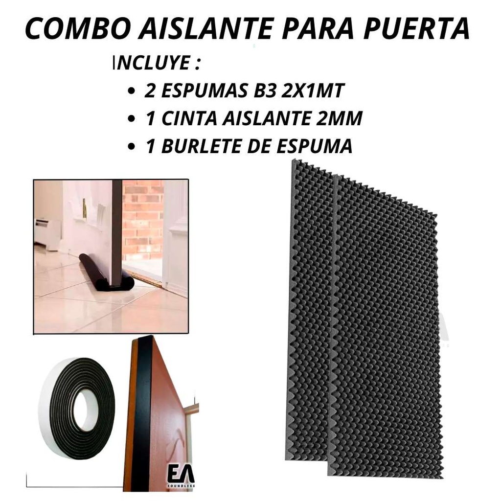 Combo Aislante Para Puerta