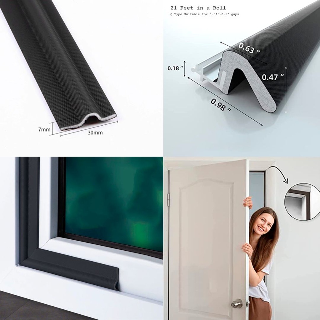 Tira De Sellado Para Puerta Y Ventana 1Mt 