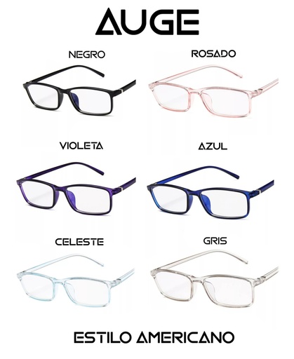 Gafas Para Computador Inglesa Con Filtro De Luz Azul